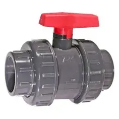 Válvula de esfera PVC...